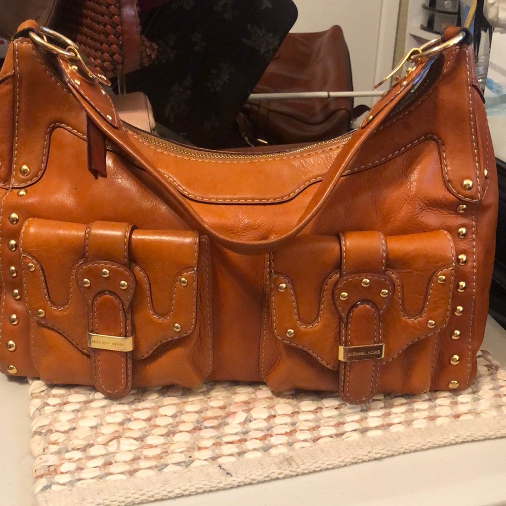 Michael Kors Leather Shoulder Bag